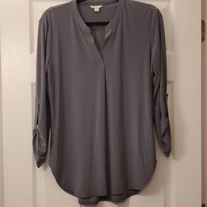 Charcoal Gray Blouse